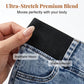 🔥Siste dags salg 50 % RABATT🩳Capri-bukser i denim med høy midje for kvinner, elastisk midje, korte jeans