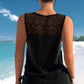 💥Sommersalg 50% RABATT🏝️🩱Tankini-sett med magekontroll og innebygd BH for kvinner – Flatterende boho-badedrakt med shorts