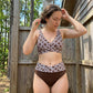 🌊Sommersalg 50% RABATT🏝️👙To-delt bikinisett med høy midje for kvinner🏖️