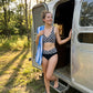 🌊Sommersalg 50% RABATT🏝️👙To-delt bikinisett med høy midje for kvinner🏖️